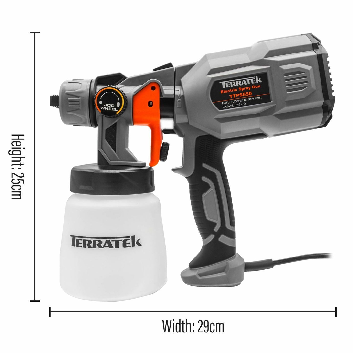 PAINT SPRAYER AIRLESS HVLP ELECTRIC 550W SPRAYER HAND HELD FENCE