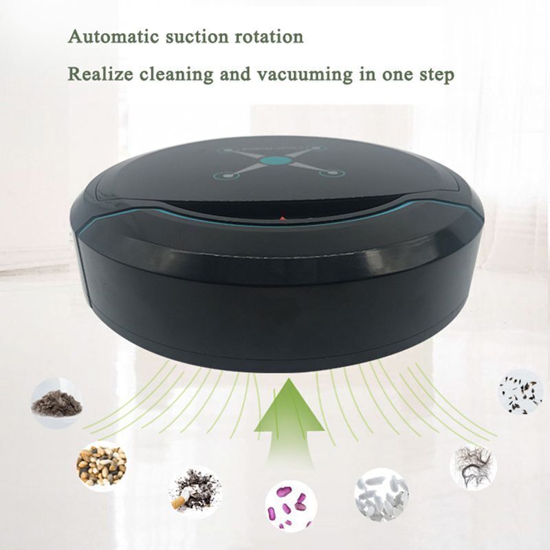 Smart Robot Vacuum Cleaner Auto Sweeper Floor Clean Machine USB Rechargeable