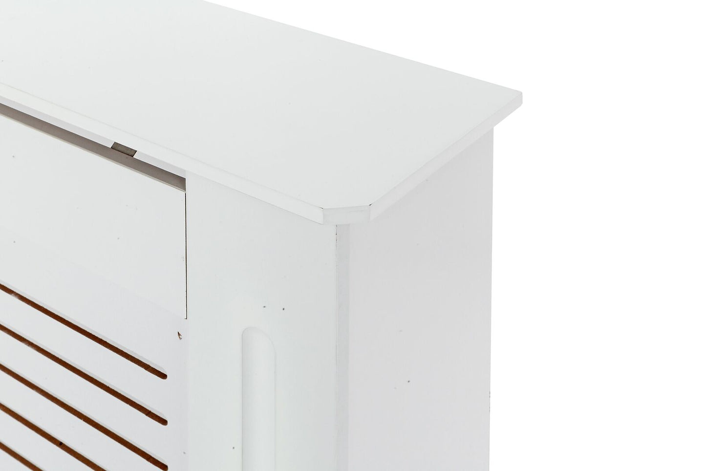 💥SALE💥XL Radiator Cover White Horizontal Cabinet Bookcases Shelving Storage Clearance