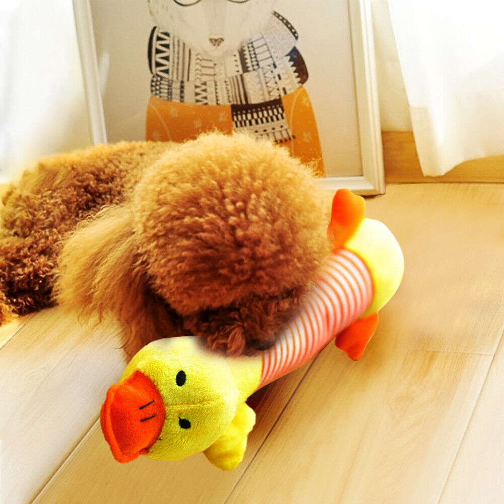 3 Pcs Pet Dogs Chew Toy Cute Squeaker Squeaky Soft Plush Sound Play Puppy Teeth Toys