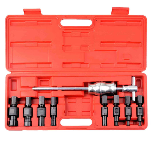 💥SALE💥9pc Inner Bearing Puller Tool Kit Remover Slide Hammer Internal Blind Hole8-32mm