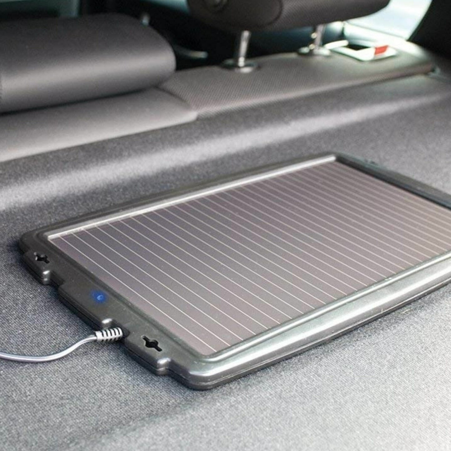 AA 12V Solar Powered Panel Car Caravan Battery EOBD Trickle Charger Maintainer
