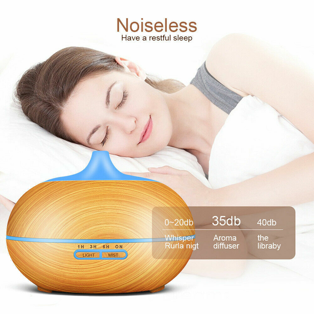 3 in 1 Essential Oil Aroma Diffuser Mist Humidifier Air Purifier Ultrasonic LED