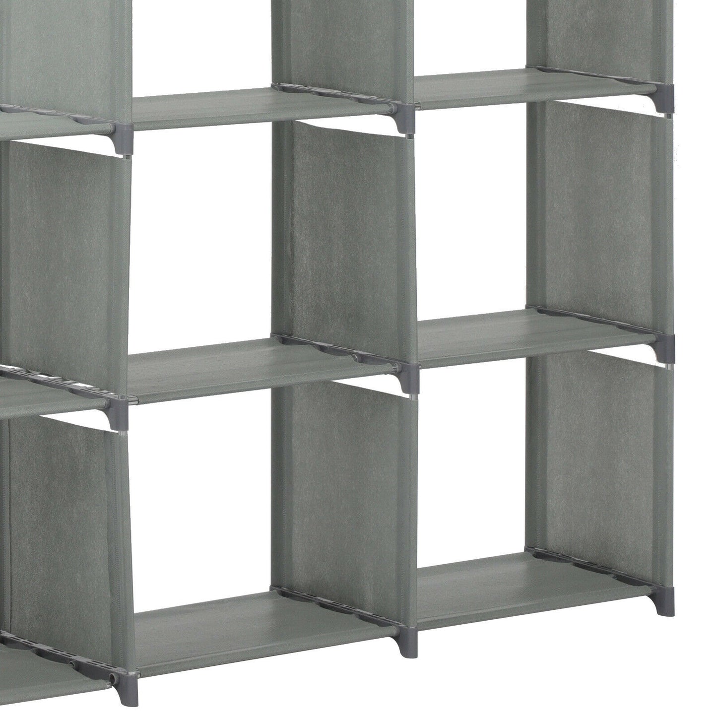 9 Cube Bookcase Shelf Display Furniture Storage Shelving Unit Living room Office Free Shipping