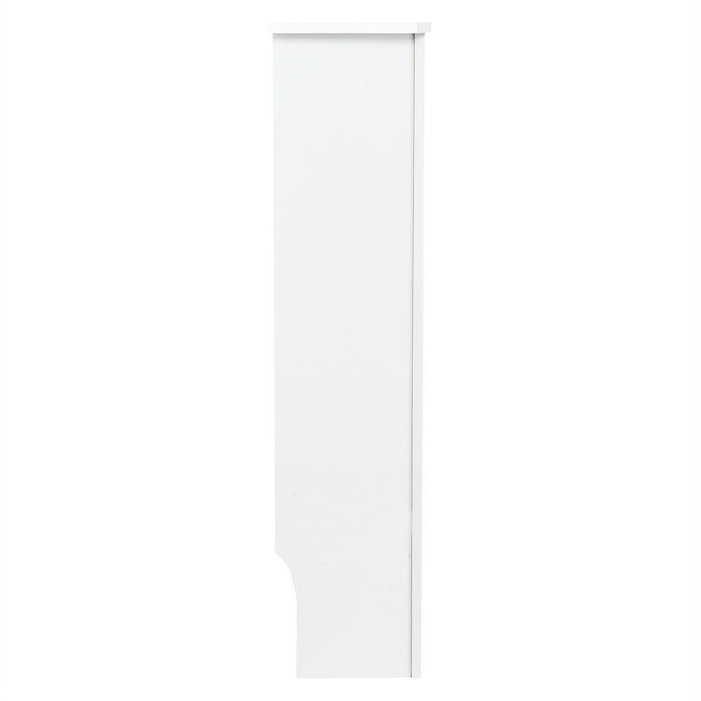💥SALE💥XL Radiator Cover White Horizontal Cabinet Bookcases Shelving Storage Clearance