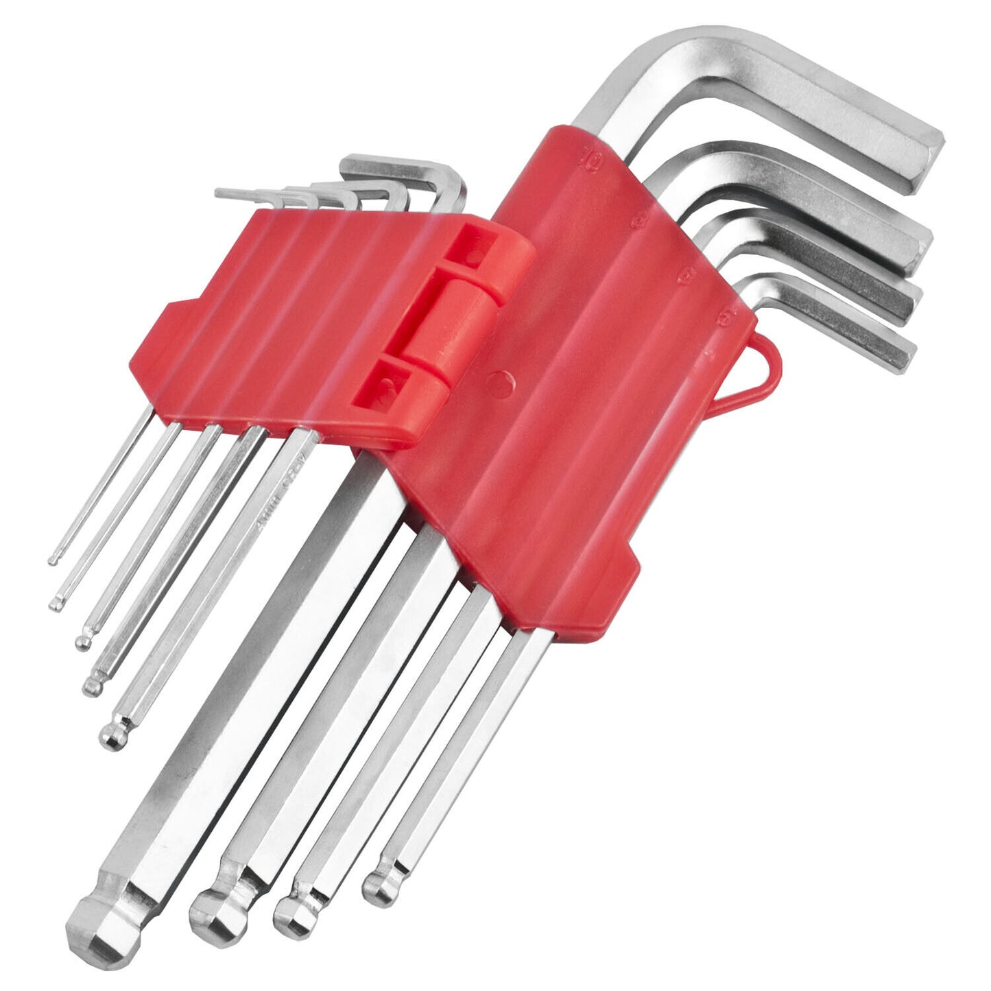 💥SALE💥 Metric Allen Key Set Hexagon Hex Ball End Wrench 9 Piece Hand Tools 1.5 - 10mm