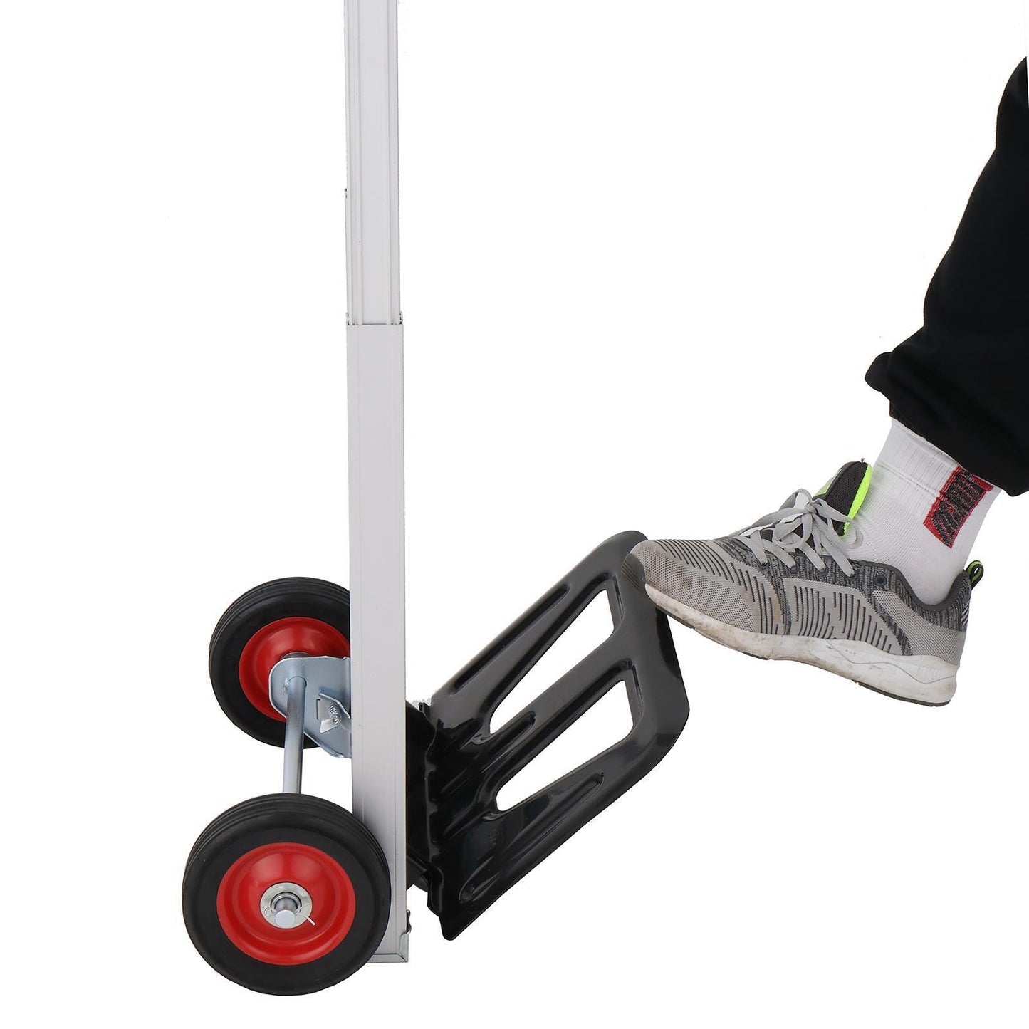 90kg Heavy Duty Folding Sack Truck Portable Hand Truck Hand Industrial Trolley