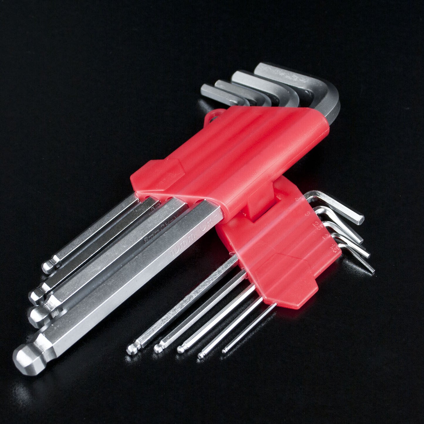 💥SALE💥 Metric Allen Key Set Hexagon Hex Ball End Wrench 9 Piece Hand Tools 1.5 - 10mm