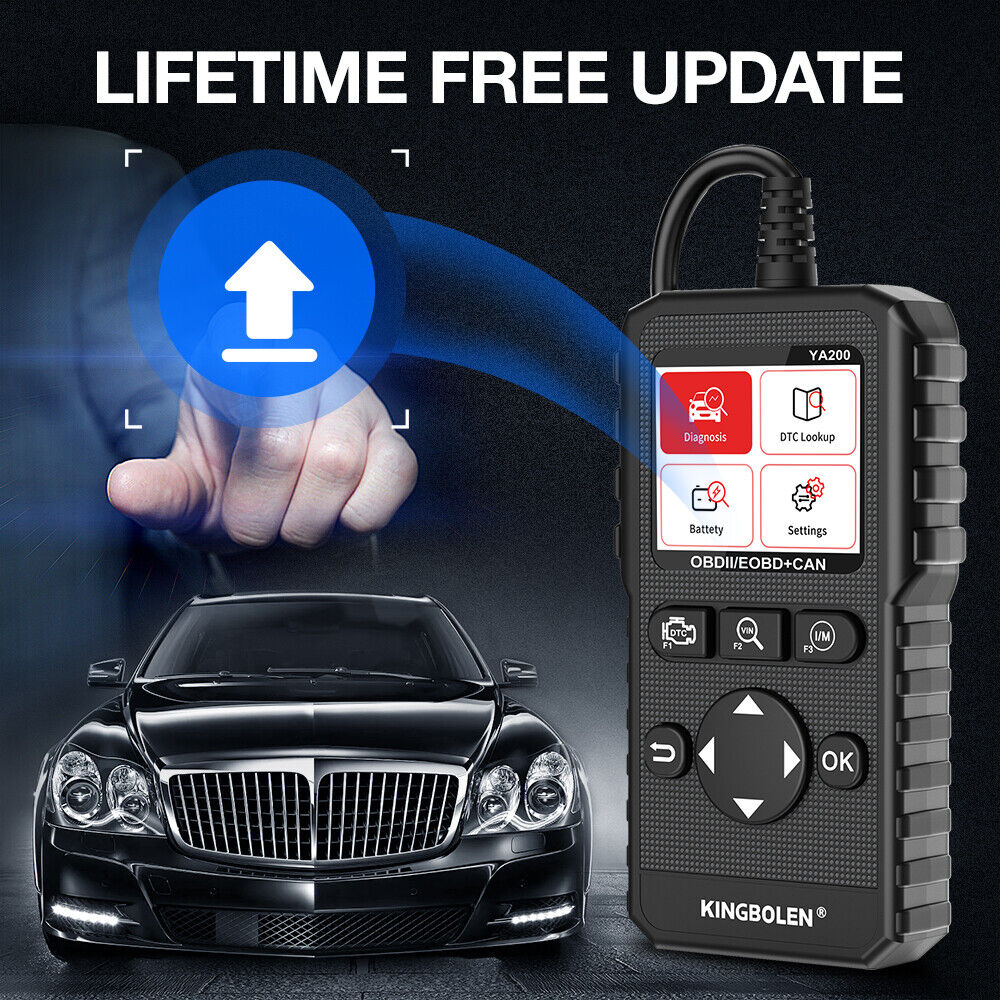 Car Check Engine Diagnostic Scanner OBD2 CAN EOBD Fault Code Reader Reset Tool