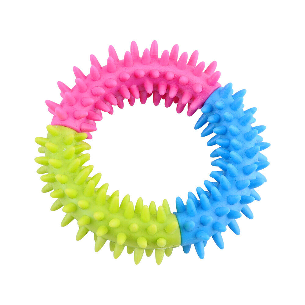 15 Pcs Tough Dog Toys Bundle Chew Rope Knot Ball Squeakers Pet Puppy Teething