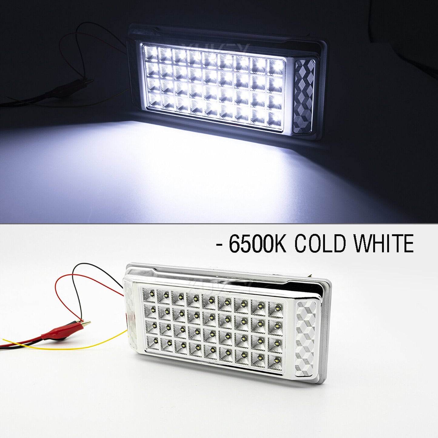 2x 12V LED Interior Strip Lights Bar Ceiling Roof Bar Lamp Car Van Caravan