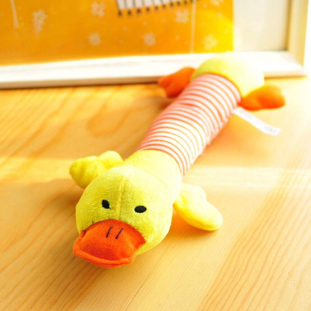 3 Pcs Pet Dogs Chew Toy Cute Squeaker Squeaky Soft Plush Sound Play Puppy Teeth Toys