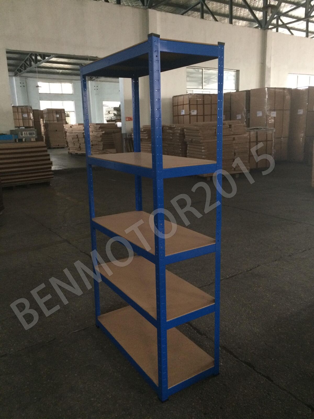 Garage Racking 5 Tier Shelving Unit Boltless Heavy Duty Metal Shelf Shed Storage NEW