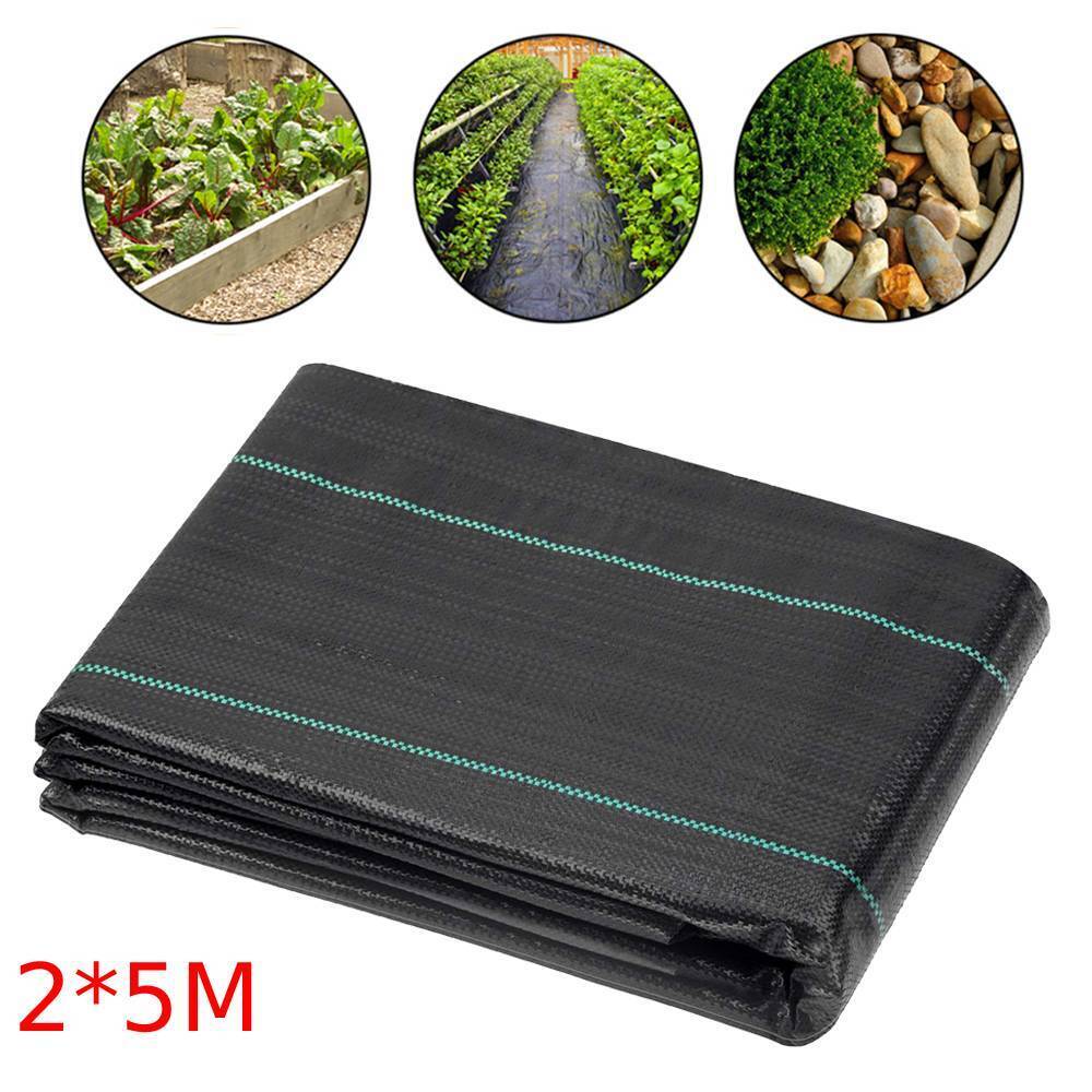 2m x 5m 100GSM Weed Control Ground Cover Driveway Membrane Landscape Fabric