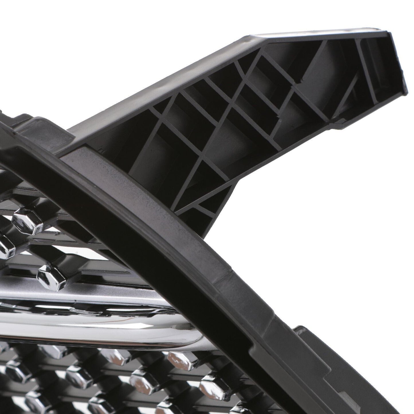 A250 STYLE SILVER FRONT BADGE GRILL GRILLE FOR MERCEDES BENZ A CLASS W176 12-15