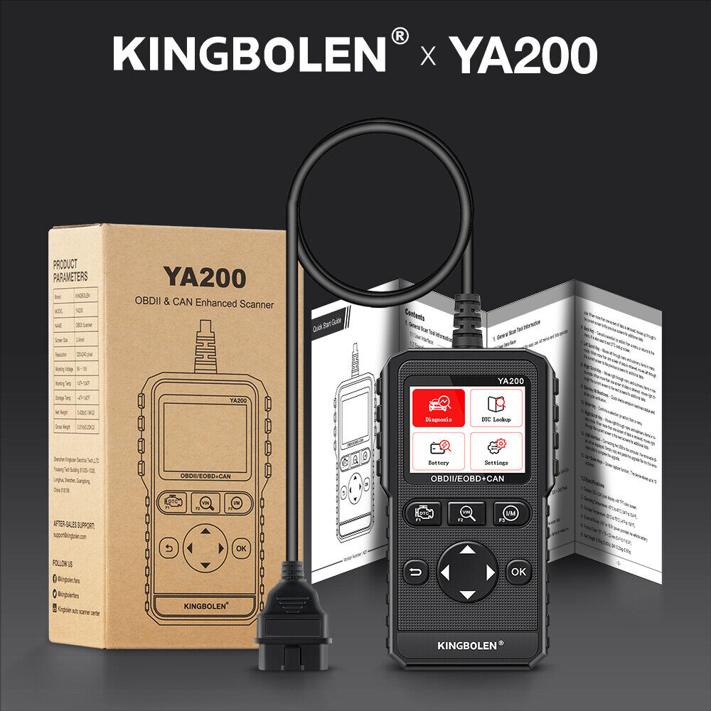 Car Check Engine Diagnostic Scanner OBD2 CAN EOBD Fault Code Reader Reset Tool