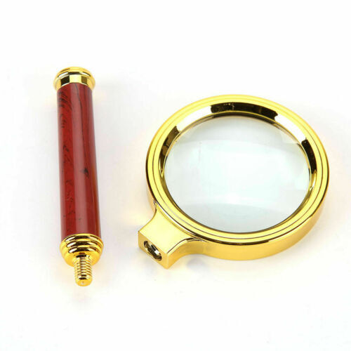 90mm Handheld Magnifying Glass 15x Magnifier Reading Loupe Jewelry Aid Big Large FREE SHIPPING