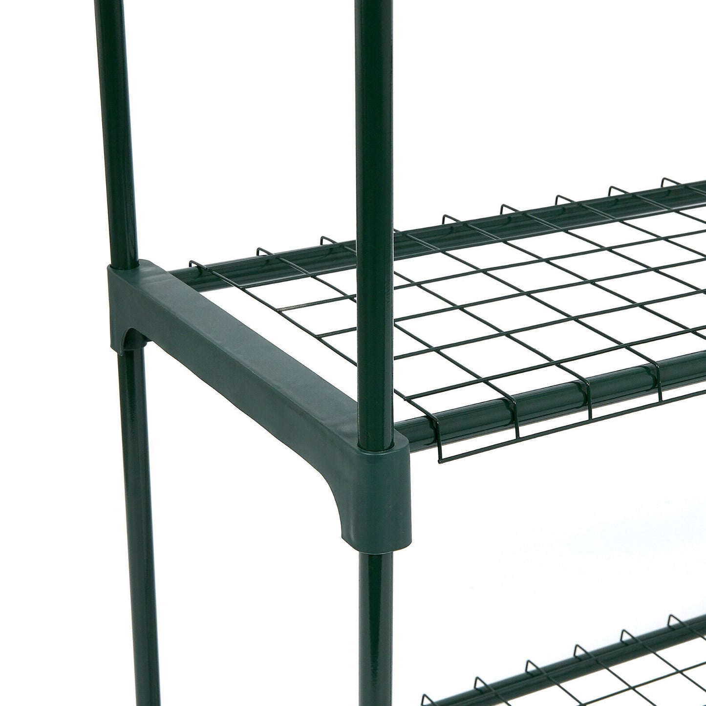 2 Pcs LARGE 4 TIER GARDEN STAND SHELVING RACK RACKING DISPLAY FLOWERS GREENHOUSE PLANT