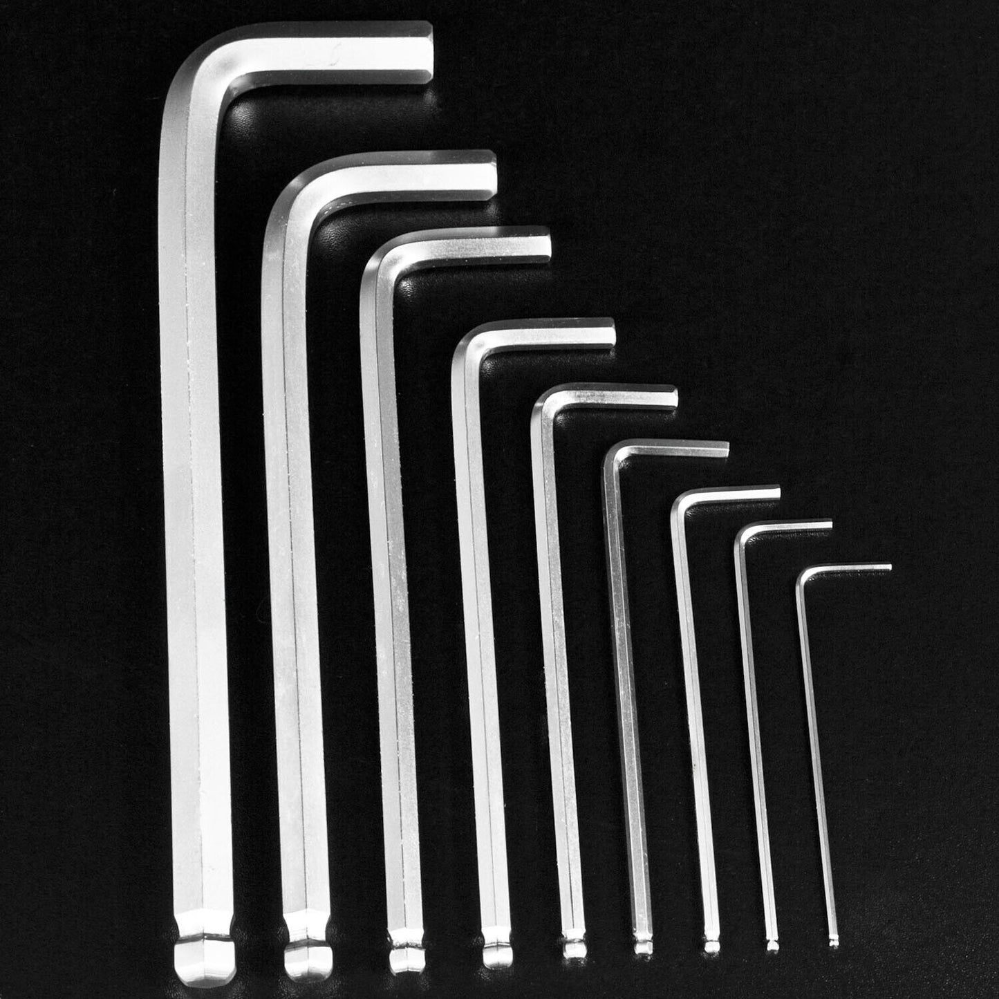 💥SALE💥 Metric Allen Key Set Hexagon Hex Ball End Wrench 9 Piece Hand Tools 1.5 - 10mm