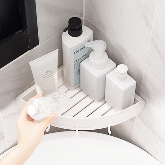 💥SALE💥 Bathroom Triangular Shower Shelf Bath Corner Storage Holder Organizer Rack FREE SHIPPING