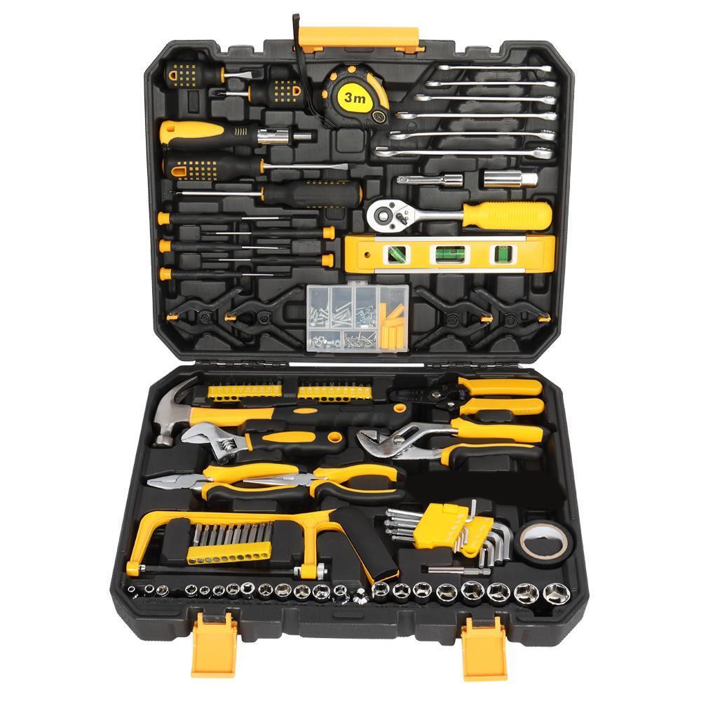 197pcs Tool Socket Set Home Repairs Maintenance DIY Kit Box Tools