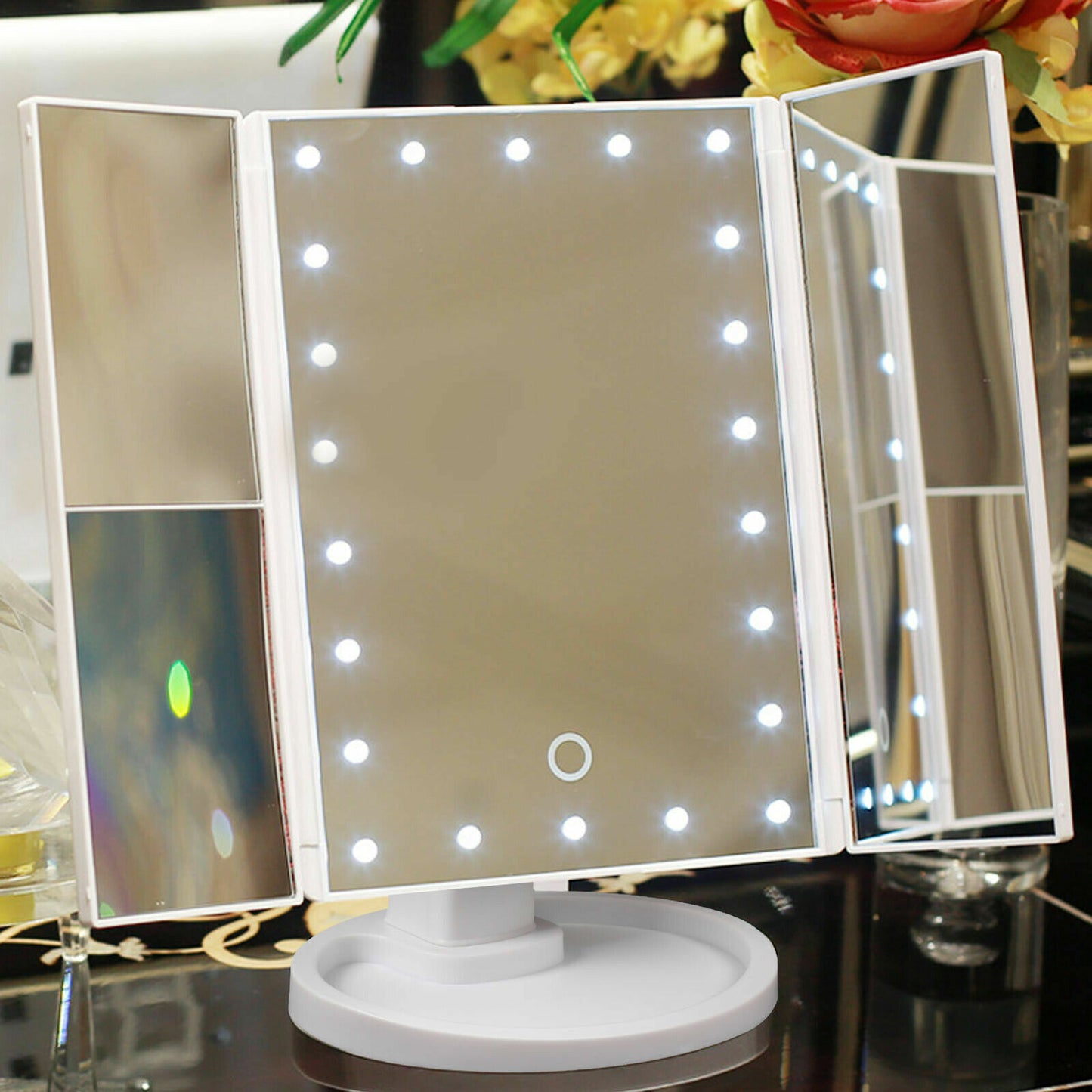 💥SALE💥Foldable LED mirror Illuminated Make Up Mirror Cosmetic Vanity with Light Stand