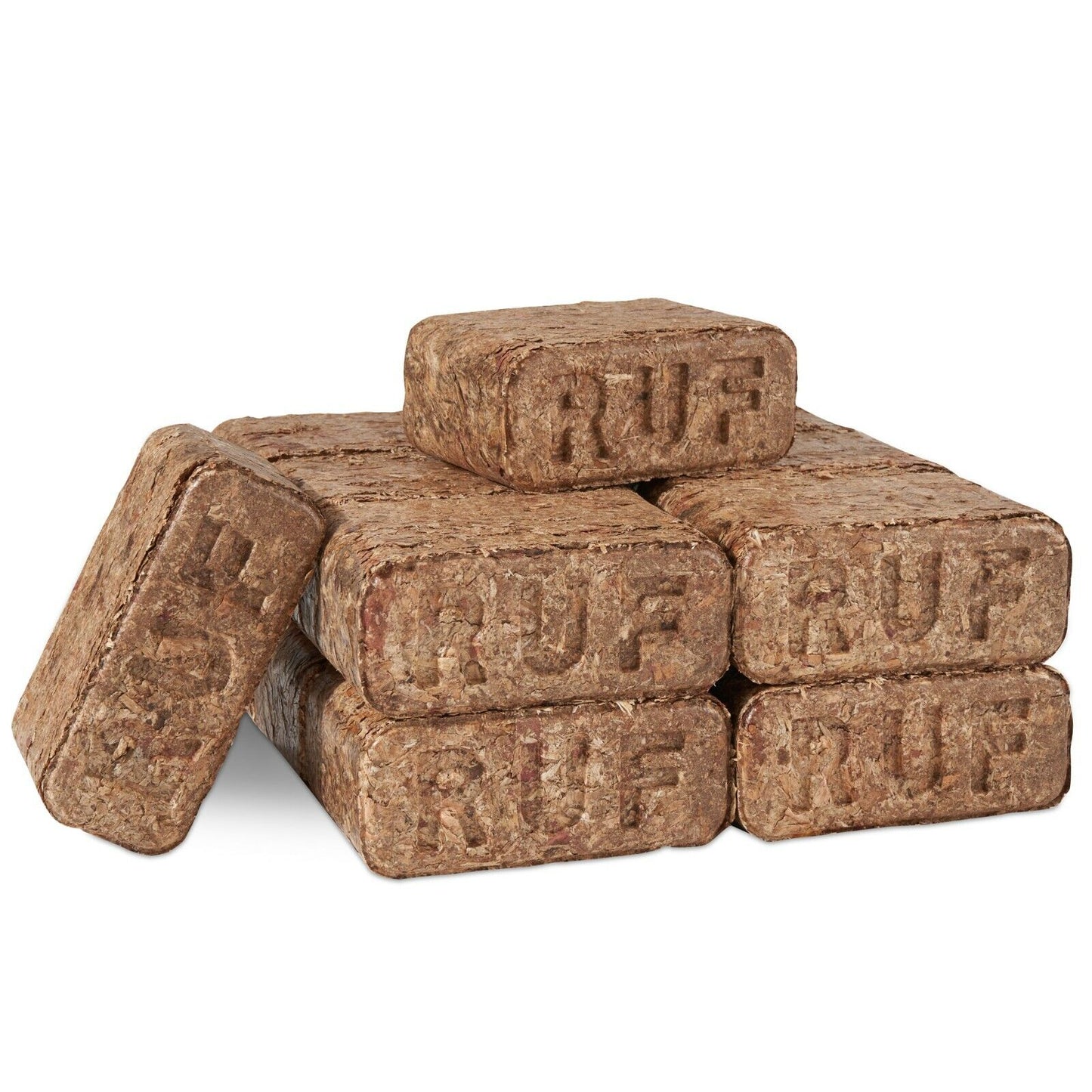 Eco Heat Log Briquettes –Ultra Dry Heat Logs - Up to 4hr Burn Time 10KG (12 ECO Briquettes)