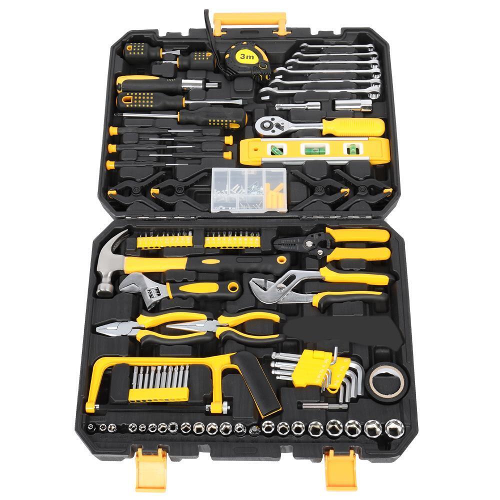 197pcs Tool Socket Set Home Repairs Maintenance DIY Kit Box Tools