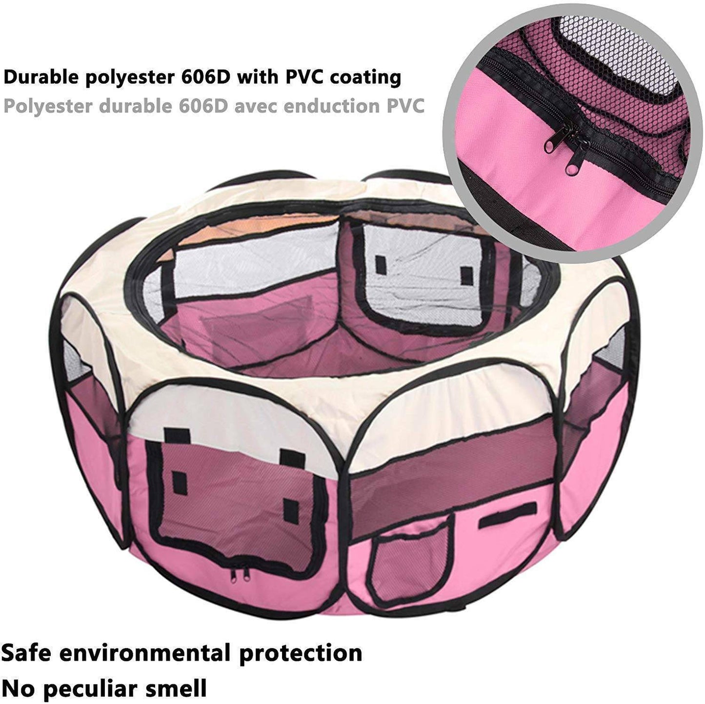 💥SALE💥 Foldable Fabric Dog Crate Cat Cage Pet Travel Puppy Play Pen Tent Outdoor