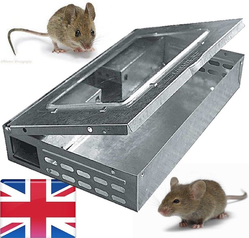 Mouse Trap Humane Reusable Multi MICE Catch PEST Control Mice Catcher