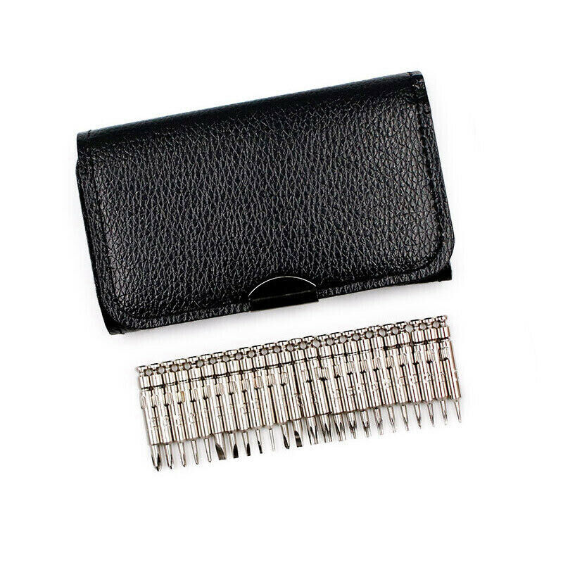 25 Multi Small Precision Hex Torx Star Mini Screwdriver Set Bits Repair Tool Kit 5050796005432