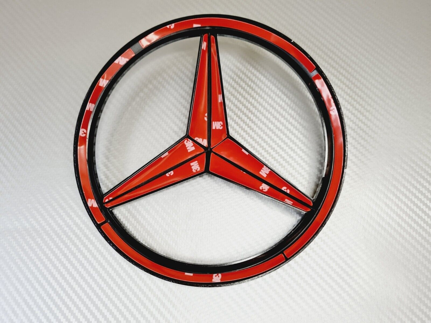 Mercedes Gloss Black Front Grille Star Badge Cover A C GLA CLA ML CLS E Class
