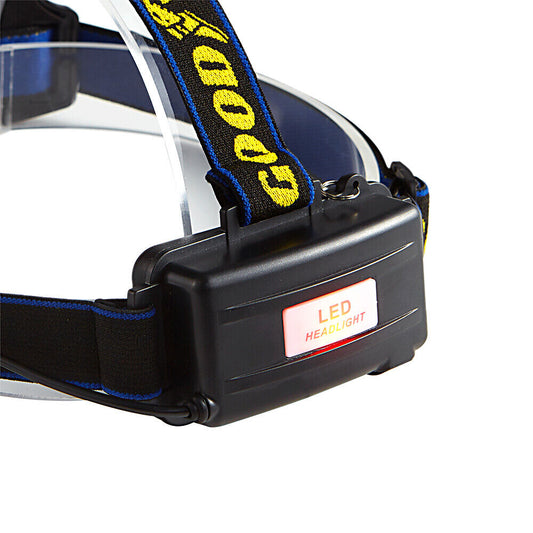 Goodyear Head Light Torch Lamp Headlamp Cree LED Rechargeable Flashlight 6000LM