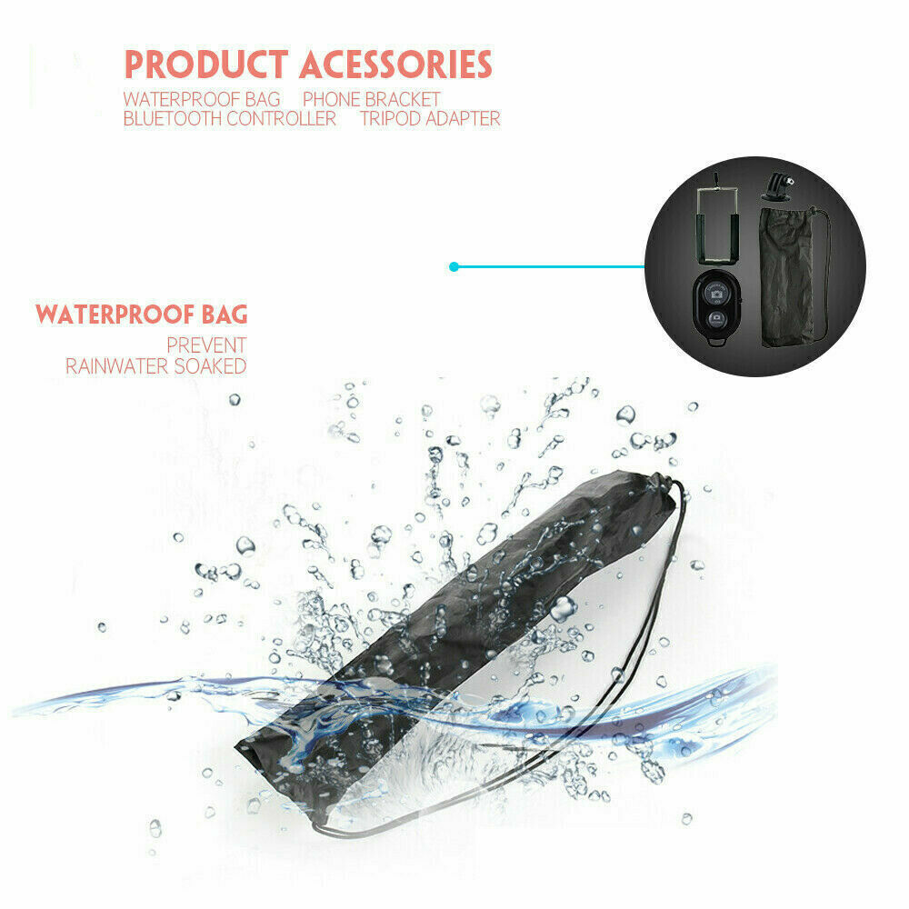 Stretchable Tripod Stand & Remote For iPhone 12 Samsung Sony Digital Camera UK