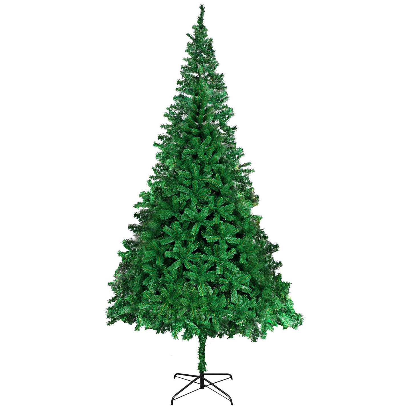 7FT Bushy Christmas Tree Xmas Decorations With 200 LED USB Lights & Stand