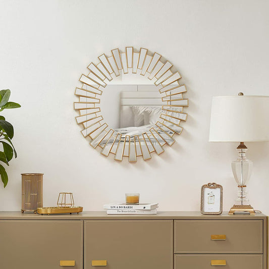 š„SALEš„Modern Gold Accent Mirror Wall Mounted Fireplace Hallway Bedroom Bathroom Large