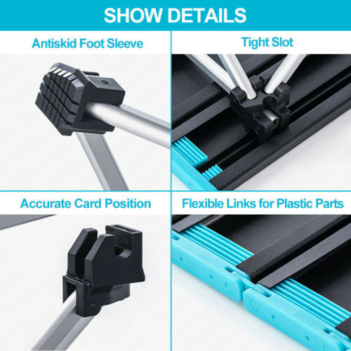 Outdoor Folding Tables Compact Lightweight Camping Picnic Desk with Carrying Bag