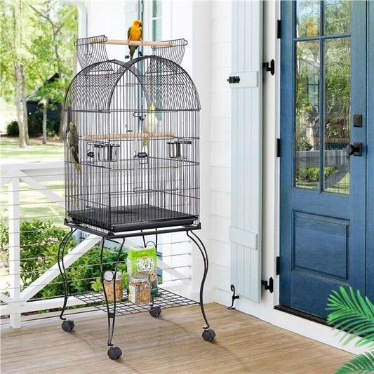 Large Cage Open Play Top Bird Cage Budgies Cage FREE SHIPPING