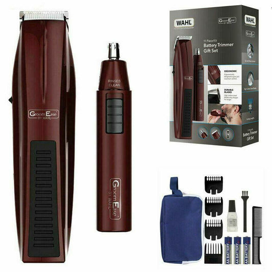 Wahl Beard Trimmer Hair Cutter Nasal Ear Nose Trimmer Clipper Set