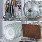 3 Tier Kitchen Dish Drainer Rack Cutlery Cup Plates Holder FREE SHIPPING
