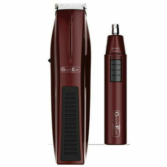 Wahl Beard Trimmer Hair Cutter Nasal Ear Nose Trimmer Clipper Set