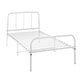 💥SALE💥3FT Single Round Metal Bed Frame White Kid Adult Bedroom Furniture