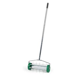 Gardening Lawn Aerator Grass Spike Roller 3 Level Telescopic Handle Adjustable