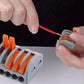 60x Reusable Electrical Connectors Wire Block Terminal Cable 2,3,5 Pin For Wago
