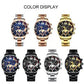 Men's Watch Business Stainless Steel Analog Quartz FREE SHIPPING