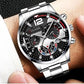 Men's Watch Business Stainless Steel Analog Quartz FREE SHIPPING