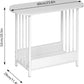Small End Table Oval Side Table for Small Spaces FREE SHIPPING