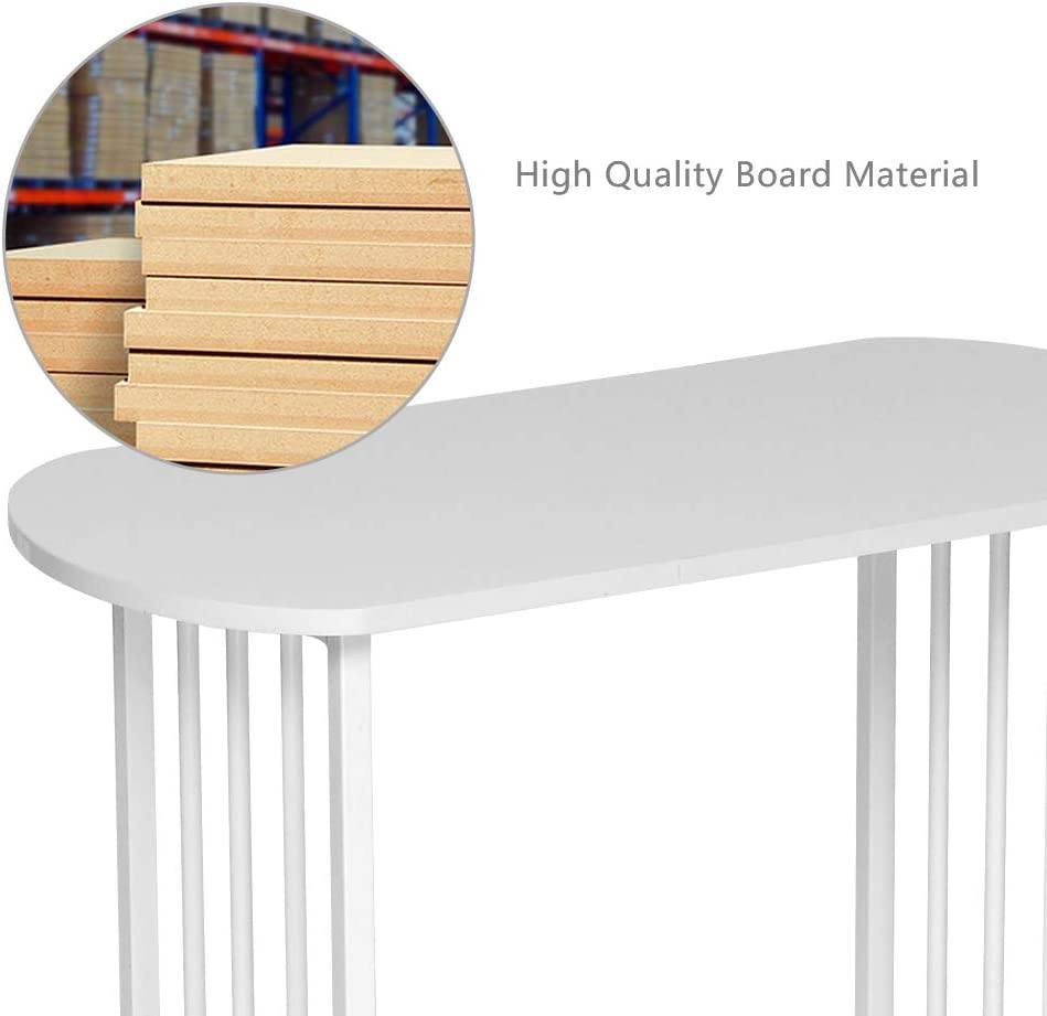 Small End Table Oval Side Table for Small Spaces FREE SHIPPING