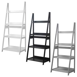 4 Tier Wooden Ladder Storage Rack Display Stand FREE SHIPPING