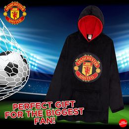 Manchester United Oversized Hoodie For Men, One Size Fits All